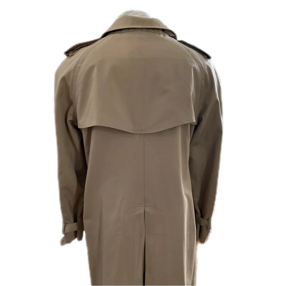 Classic Burberry Trench with Wool Removable Lining, Size 10 - Picture 4 of 16